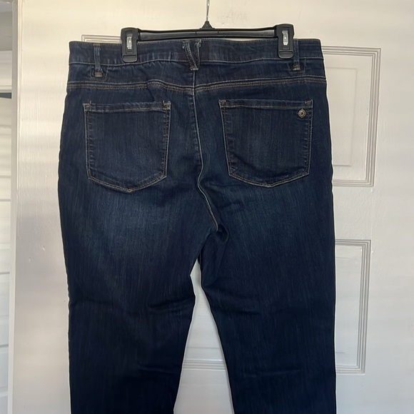 Democracy dark wash ankle skinny jeans. Size 14. Excellent condition. - Picture 4 of 7